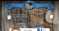 Desktop Screenshot of captainwhitesseafood.com